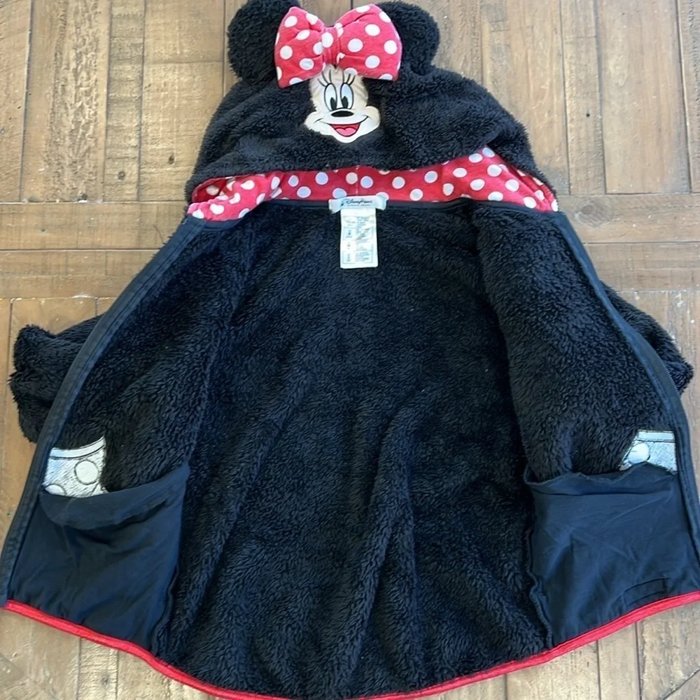 Disney parks Minnie Mouse fleece jacket